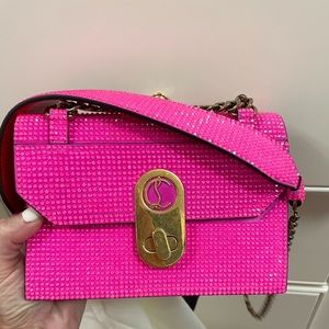 Hot pink Christian Louboutin purse. Great condition